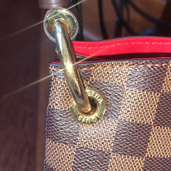 LOUIS VUITTON Graceful PM Damier Ebene Shoulder Bag it’s like new - Picture 12 of 13